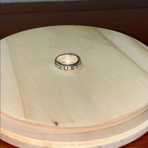 Sterling Silver “Trust = Faith” Ring